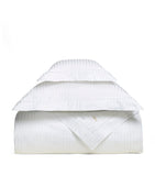 Pratesi striped boudoir pillowcase 30x40cm, imported from the UK