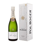 Pol Roger Brut Reserve Non-Vintage Champagne 75cl, imported from the UK