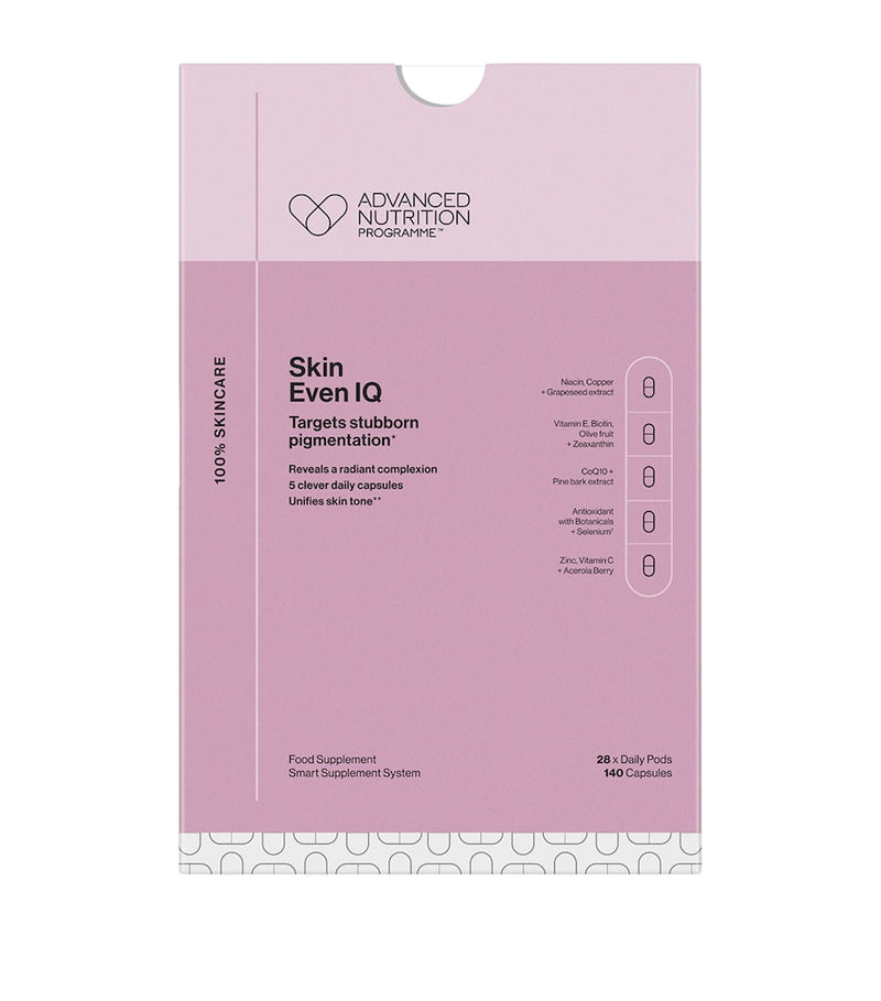 Advanced Nutrition Programme Skin Even IQ supplement 28-day supply, UK version