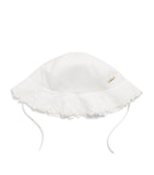 Chloé Kids Cotton Embellished Bucket Hat - British product