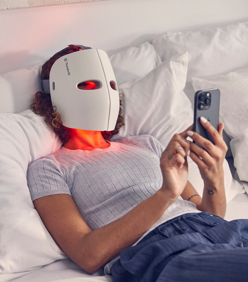Therabody TheraFace Mask LED skincare device (British brand)