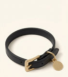 Prada Saffiano leather buckle bracelet 1cm, UK version