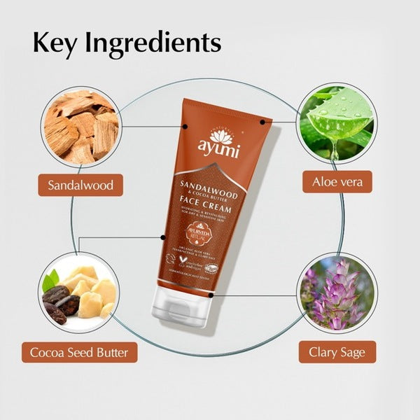 Ayumi Intense Hydration Face Cream 100ml (British brand)