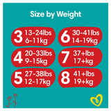 Pampers Baby Dry Pants Size 4 2 x 72 Pack, imported from the UK