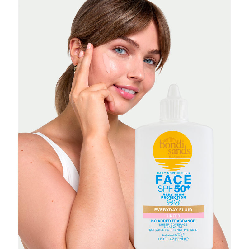 Bondi Sands SPF 50+ tinted sunscreen fluid 50ml, UK version