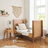 Tutti Bambini Japandi 4 Piece Nursery Set Light Oak (British brand)