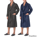 Costco UK Tommy Bahama Men's Robe Black & Blue Sizes S/M-L/XL- Buy online at McGrocer