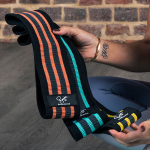 Resistance Band Set with 3 Levels and Storage Bag, 0.5 kg