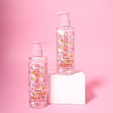 Sunkissed Love Hearts body lotion blackcurrant 200ml, UK version