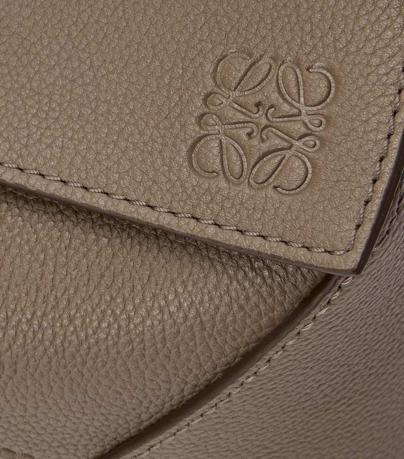 LOEWE small leather Puzzle Edge top-handle bag (British brand)