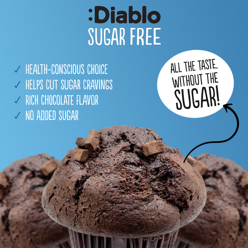 Diablo sugar free chocolate muffin 45g - British product