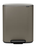 Brabantia Platinum Bo 60L Pedal Bin