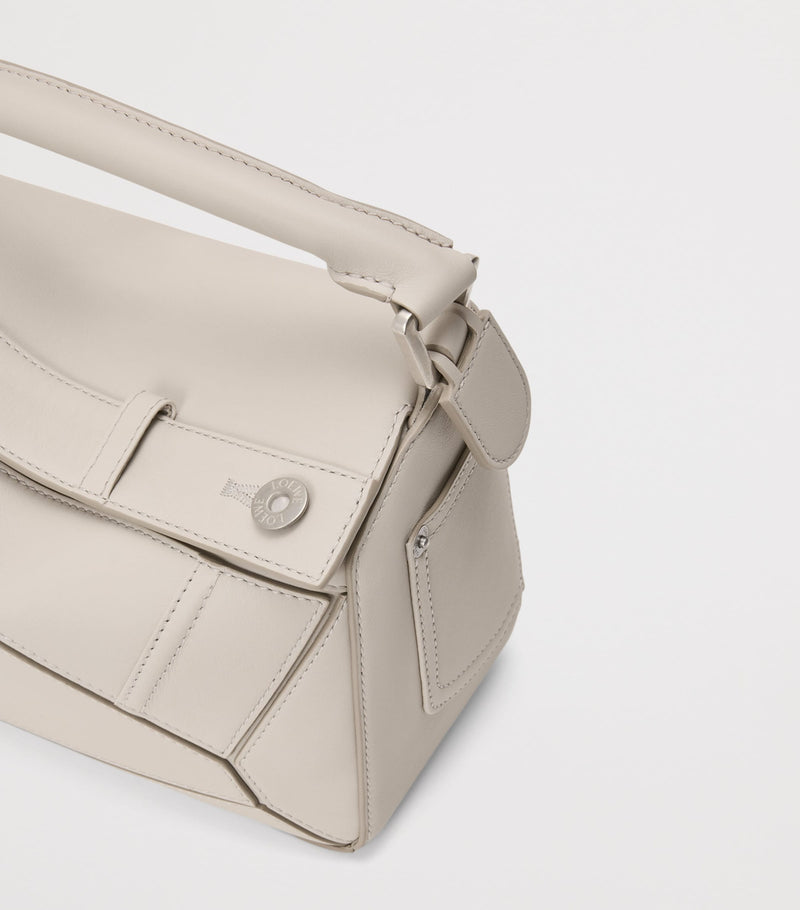 LOEWE small leather Puzzle Panta top-handle bag (British brand)