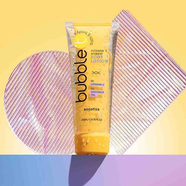 Bubble T Vitamin C Hybrid Body Lotion Booster - British product