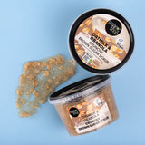 Organic Shop oatmilk granola sugar scrub 250ml, imported from the UK