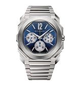 Harrods Bvlgari Octo Finissimo Chronograph GMT Watch 43mm- Buy online at McGrocer