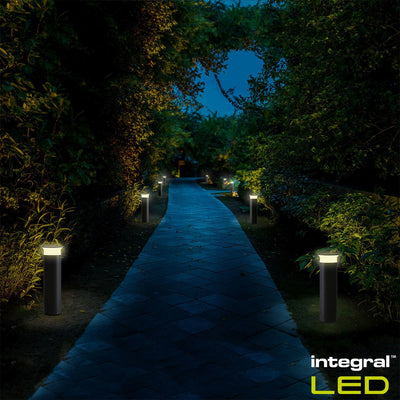 Costco UK Integral LED Outdoor Bollard Light available in 3 Sizes- Buy online at McGrocer