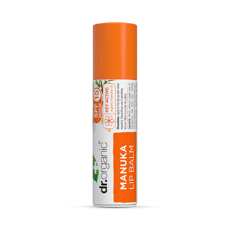 Dr Organic Manuka Lip Balm SPF 15 5.7ml - British product