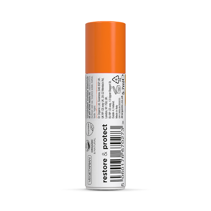 Dr Organic Manuka Lip Balm SPF 15 5.7ml - British product