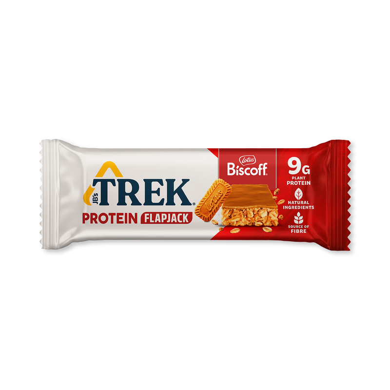 Trek Biscoff protein flapjack 16x50g, UK version