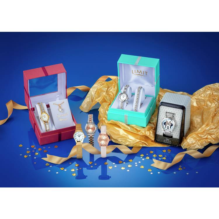 Limit ladies watch necklace set with Special Mum engraving (British brand)
