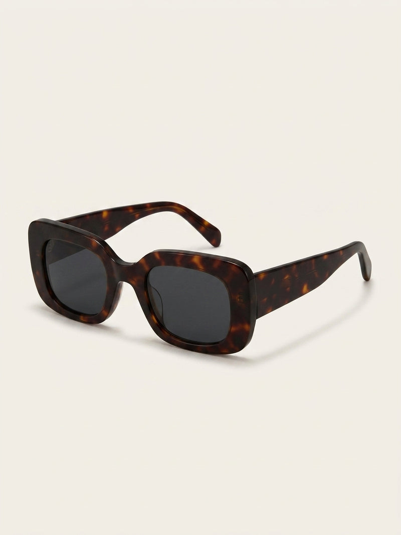Celine women's rectangular sunglasses tortoise grey polyamide lenses - British product