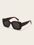 Celine women's rectangular sunglasses tortoise grey polyamide lenses - British product
