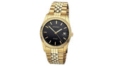 Argos Sekonda Men's Gold Plated Case & Black Dial Bracelet Watch, 36mm- Buy online at McGrocer