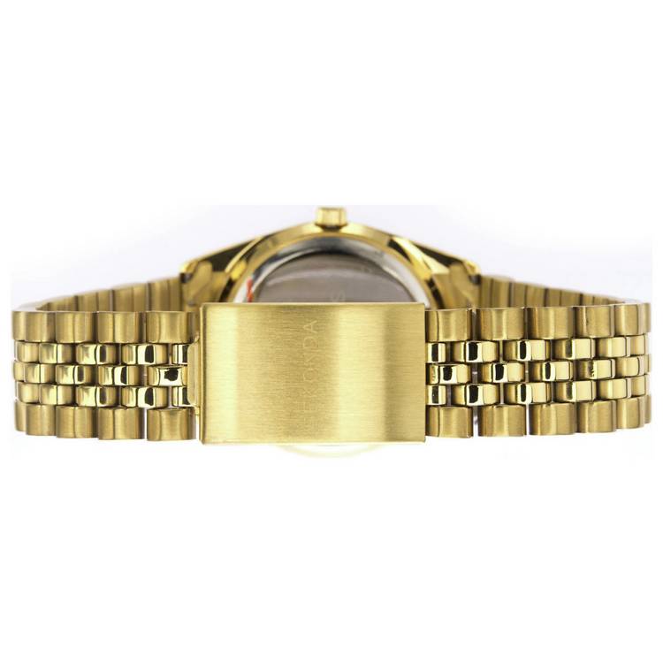 Sekonda gold plated black dial watch 36mm - British product