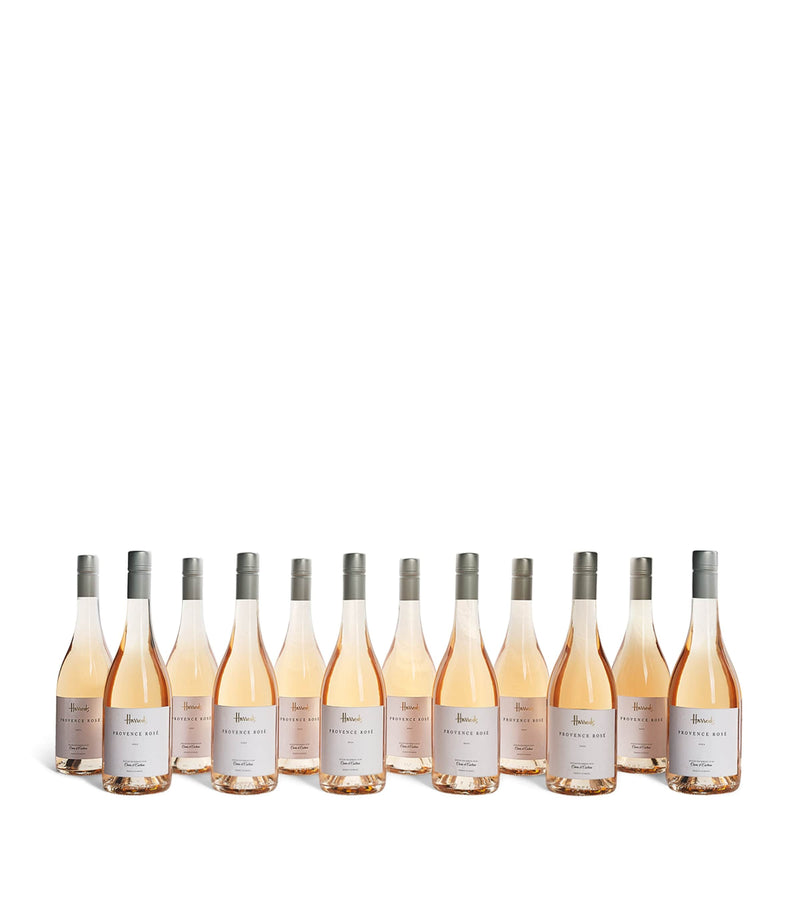 Harrods Provence Rosé Wine Case 12 Bottles, UK version
