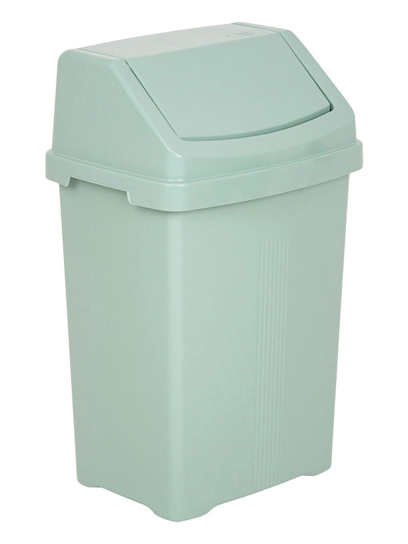 Wham Green Casa 25L plastic swing bin (British brand)