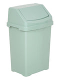 Wham Green Casa 25L plastic swing bin (British brand)