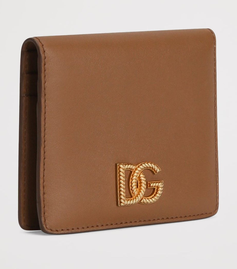 Dolce&Gabbana calfskin french flap wallet, UK version