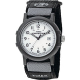 Timex men's black fabric strap watch - British product