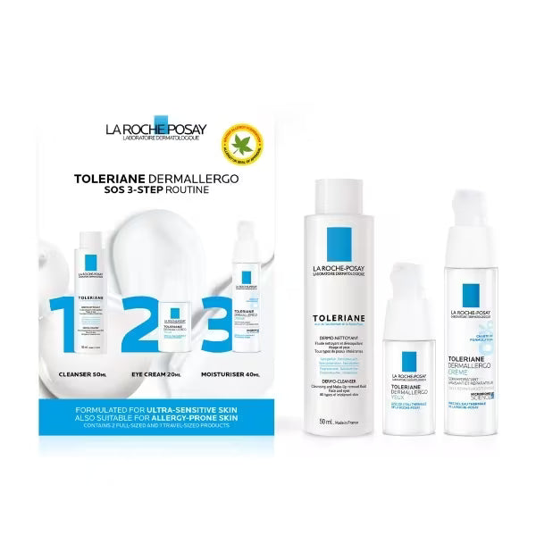 La Roche-Posay Sensitive Skincare Routine Kit 50ml 20ml 40ml, UK version