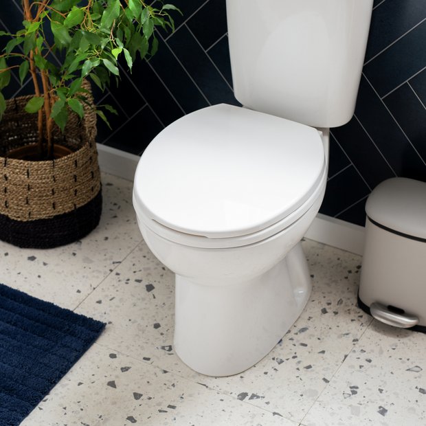 Argos Home Anti Bac toilet seat white (British brand)