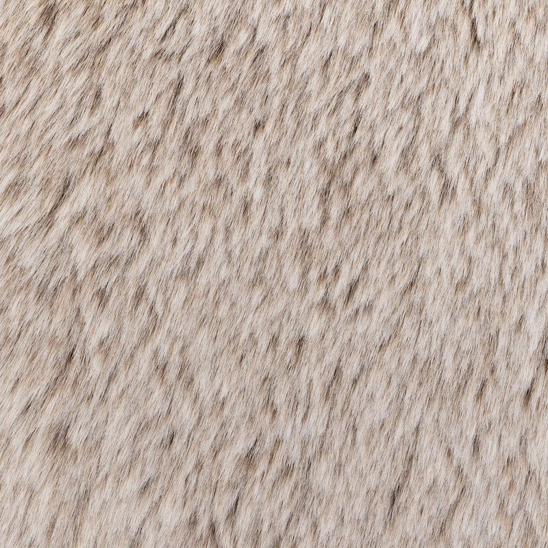 Habitat brown faux fur cushion 43x43cm, UK version