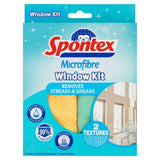 Spontex Microfibre Window Kit 2 per pack GOODS M&S