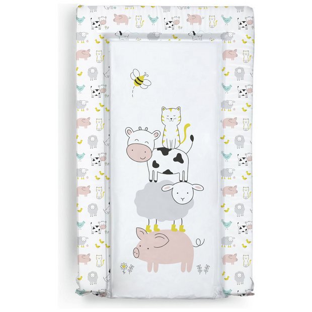 Cuggl baby changing mat farmyard design, imported from the UK