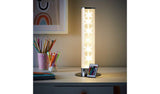 Glow Kids Galaxy LED cylinder table lamp white (British brand)