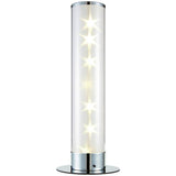 Glow Kids Galaxy LED cylinder table lamp white (British brand)