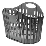 Addis fold flat laundry basket grey 38 litre - British product