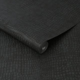 Superfresco Easy Crocodile Black Wallpaper roll, 52cm x 10m (British brand)