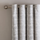 Argos Home Jaquard Eyelet Curtains Grey 168x183cm - British product