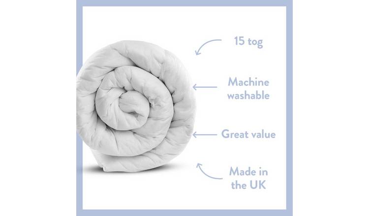 Dreamwell Heavy Weight 15 Tog Double Duvet - British product