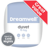 Argos Dreamwell Medium Weight 15 Tog Duvet Kingsize- Buy online at McGrocer