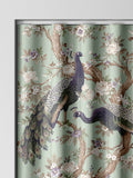 Laura Ashley Belvedere duck egg blue curtains - British product