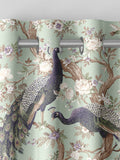 Laura Ashley Belvedere duck egg blue curtains - British product