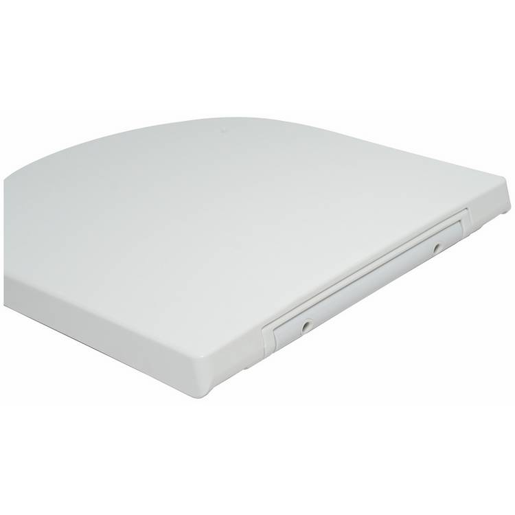 Argos Home D shaped toilet seat white soft close - British product