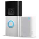 Ring battery video doorbell plus with chime 6.9x9.2x9.8cm, imported from the UK